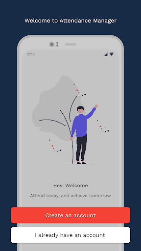Android application Attendance Manager screenshort