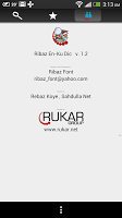 screenshot of Ribaz English – Kurdish Dict.
