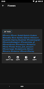 HashTags Captura de pantalla