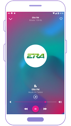 Era FM Radio Online Streaming Screen 3