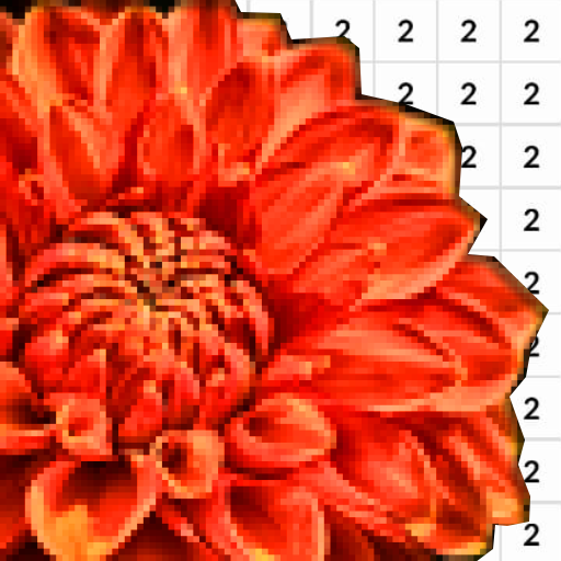 Flowers Picture Coloring logo