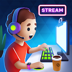 Cover Image of Download Idle Streamer — Tuber game 1.24 APK