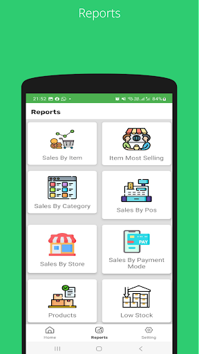 Onhand POS Dashboard Screen 2