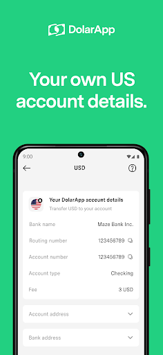 DolarApp Screen 2