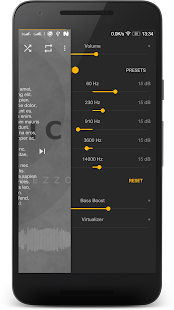 Music Player Mezzo Schermata