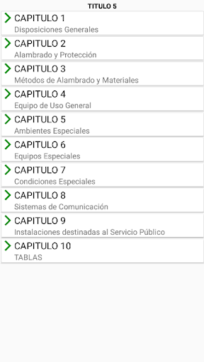 Android application NOM-001-SEDE-2012 Lite screenshort