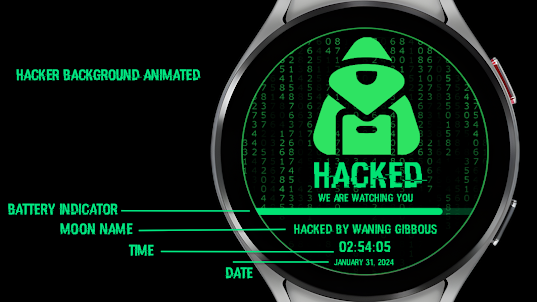 Hacker Watch Face