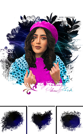 Drip art pix lab effects frame Screenshot 2 - AppWisp.com