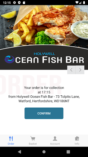 Ocean Fish Bar Holywell Screen 2