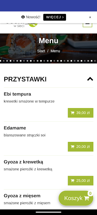 Sushi w Sieci Warszawa - 1713963735 - (Android)