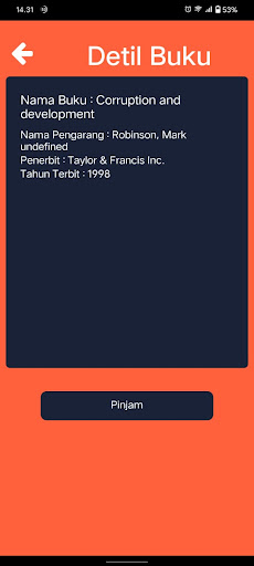 Android application Si Mandalika screenshort