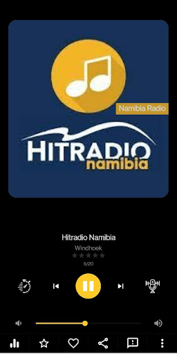 Namibia Radio Stations Screen 3