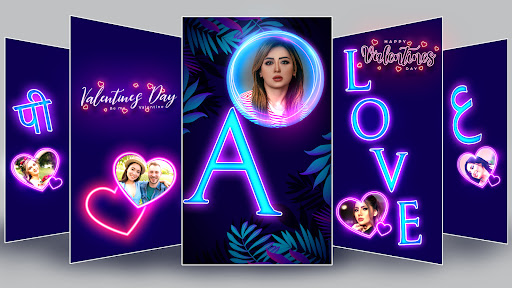 Android application Light Text Photo Editor App screenshort