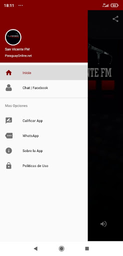 Radio San Vicente FM Screen 2