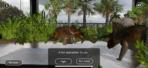Triceratops: Melbourne Museum Screen 3