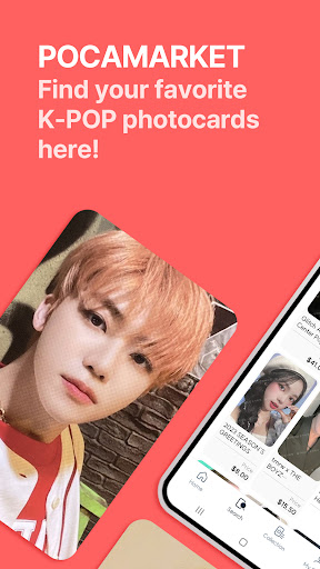 Android application Pocamarket: Get Kpop Photocard screenshort