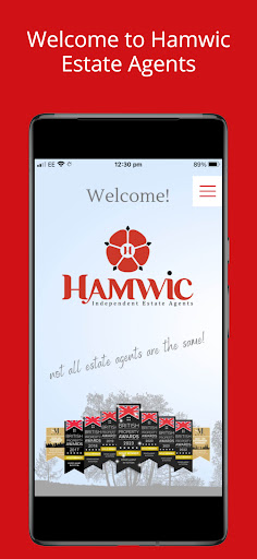 Android application Hamwic Estate Agents screenshort