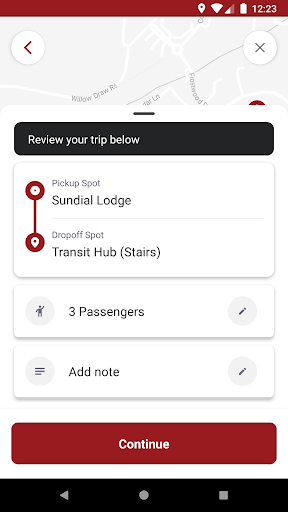 Canyons Village Connect Screen 3