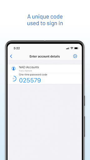 QTI Authenticator Screen 3