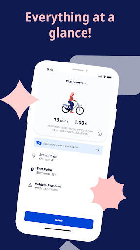 Screenshot of nextbike