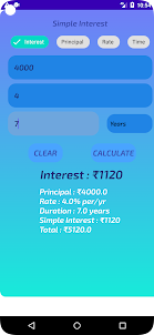 Interest calculator