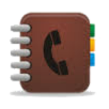 Large phonebook icon