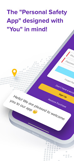 Android application Location Lockbox screenshort