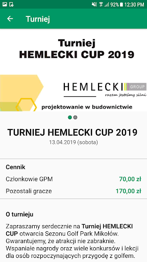 Golf Park Mikołów screenshot 4