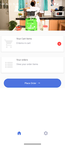 Android application WELLSGAS screenshort