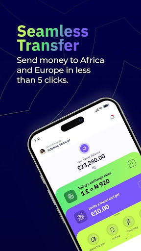Android application SimlessPay screenshort