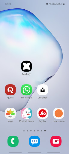 Android application Multiply screenshort