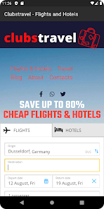ClubsTravel Flights and Hotels 1.0 APK + Мод (Unlimited money) за Android