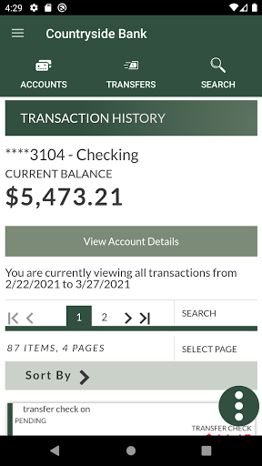 Countryside Bank Screen 3