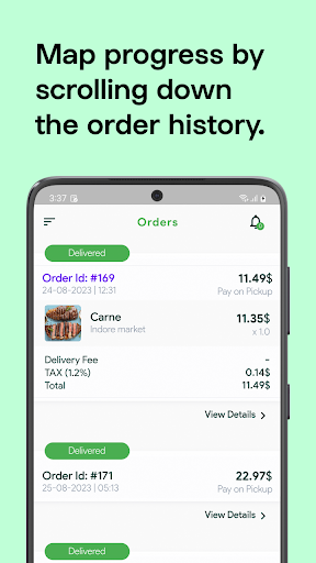 Android application All Delivery Boy screenshort