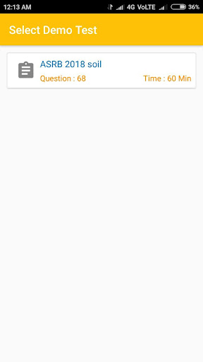 Android application Soil Science Retention - Mobil screenshort