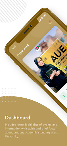 Android application AUE Student screenshort