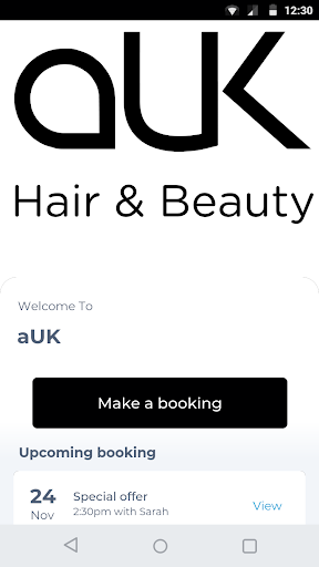 Android application aUK screenshort
