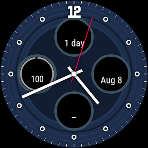 Triangler Blue Watch Face logo