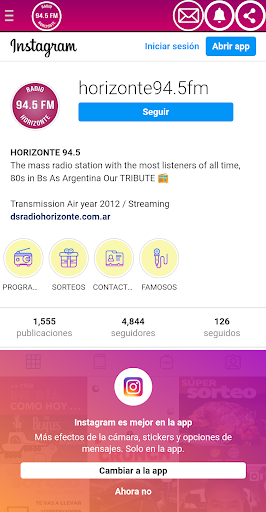 Android application DS Radio 94.5 screenshort