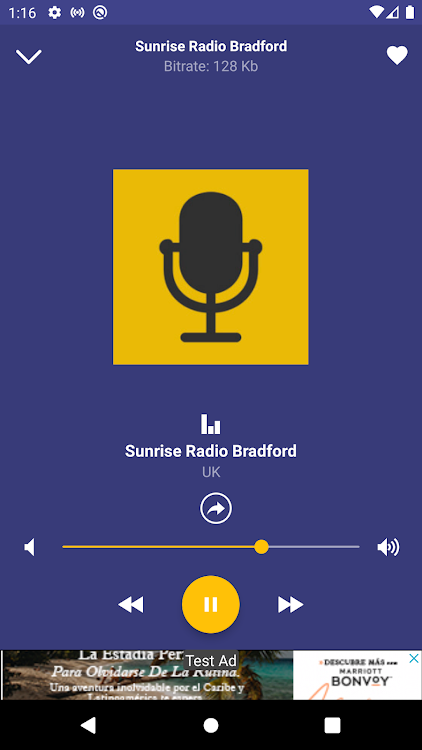 Sunrise Radio Bradford App - 65 - (Android)