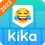 Cover Image of Unduh Kika Keyboard - Emoji, Font 6.6.9.7019 APK