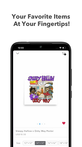 Screenshot of WC Store