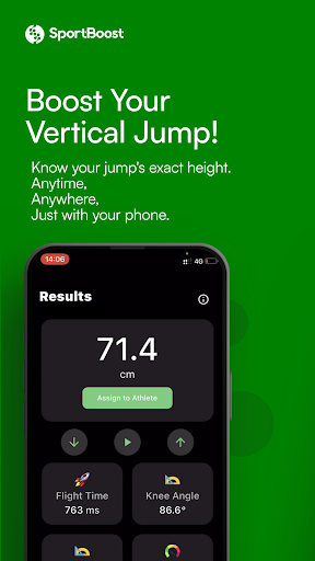 Android application JumpBoost screenshort