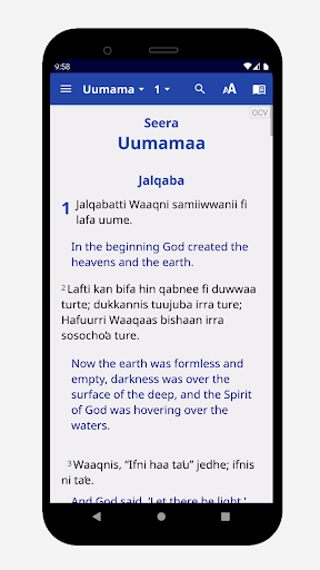 Afan Oromo Bible Screen 3