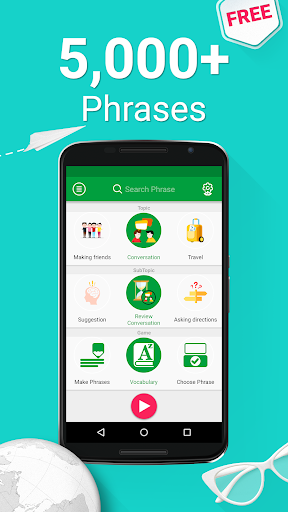 Learn Korean - 5,000 Phrases Screenshot 1 - AppWisp.com
