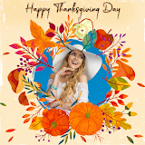 Thanks giving day photo frame  icon