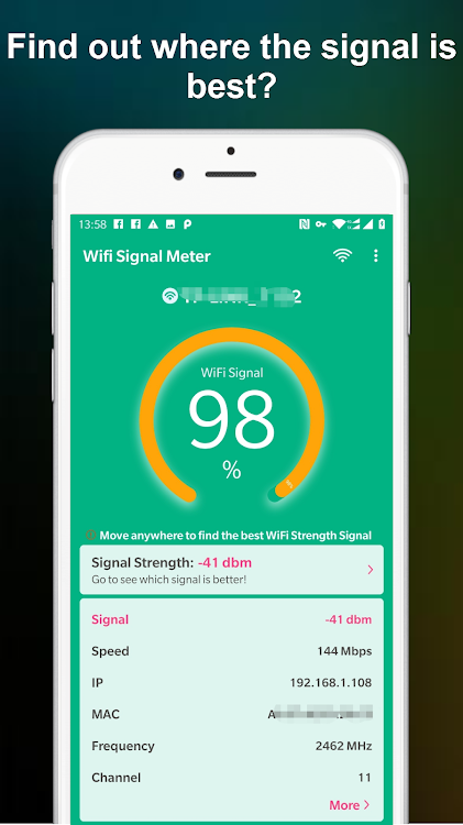 WiFi Signal Strength Meter - 1.1.9 - (Android)