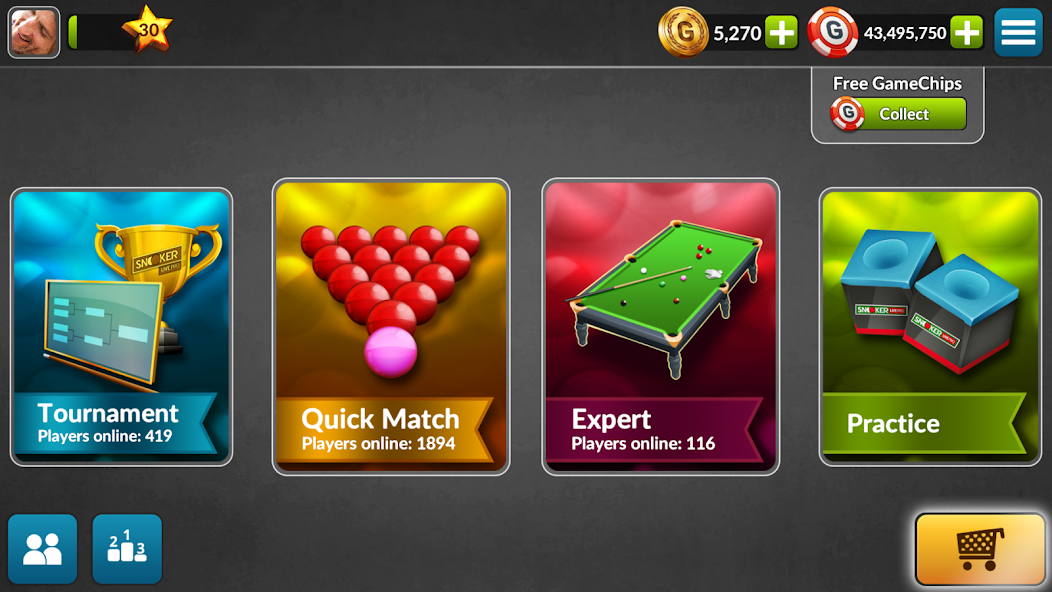 Snooker Live Pro & Six-red banner