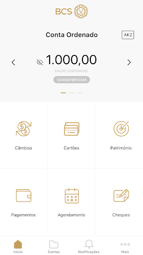 BCS Mobile Banking Screen 3