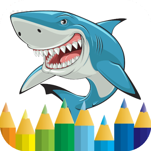 Tiburón Mageledón colorear
